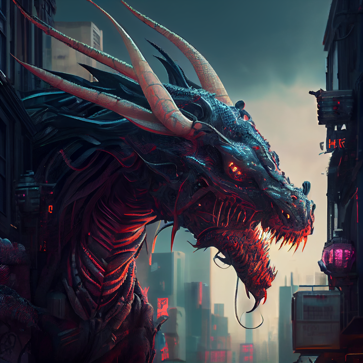 Cyber ​​Dragon by Moro #168