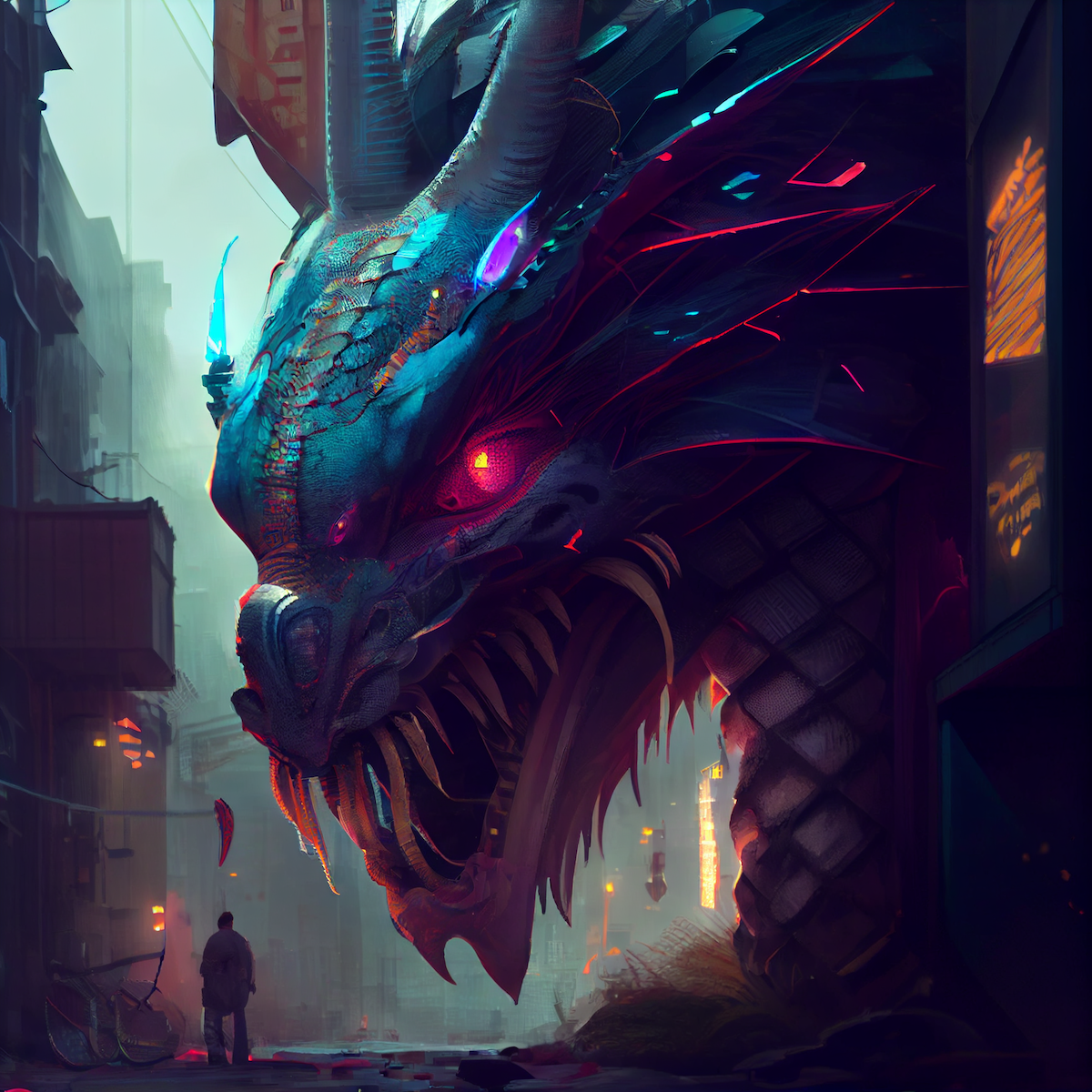 Cyber ​​Dragon by Moro #86