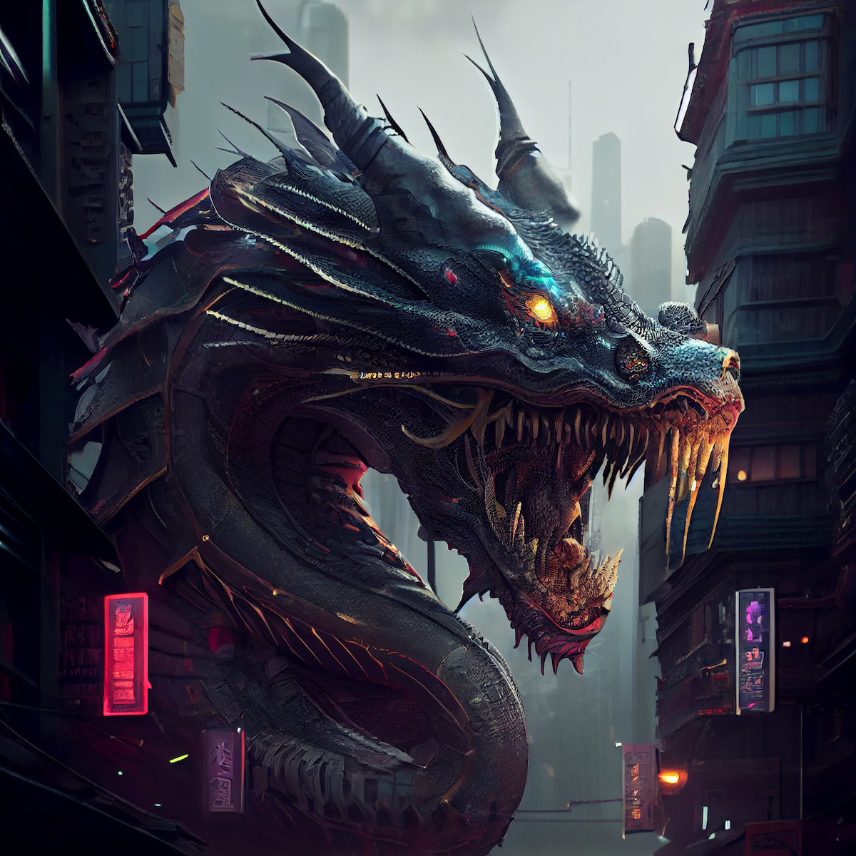 Cyber ​​Dragon by Moro #10