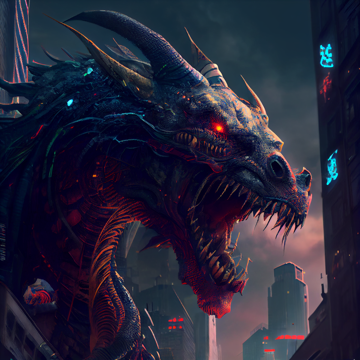 Cyber ​​Dragon by Moro #215