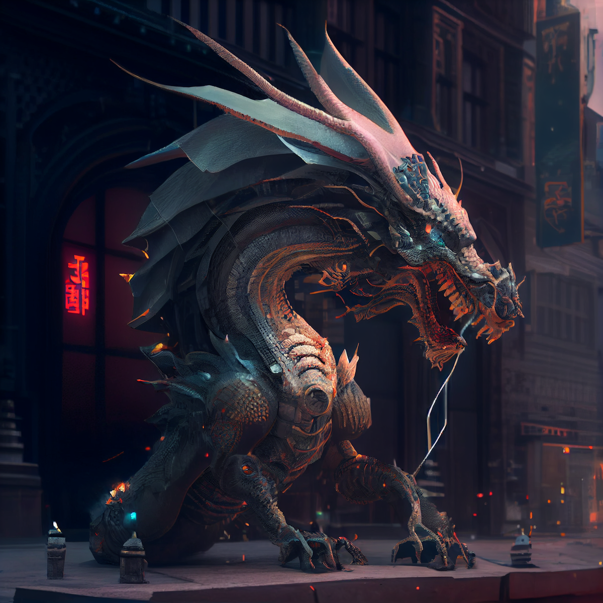 Cyber ​​Dragon by Moro #221