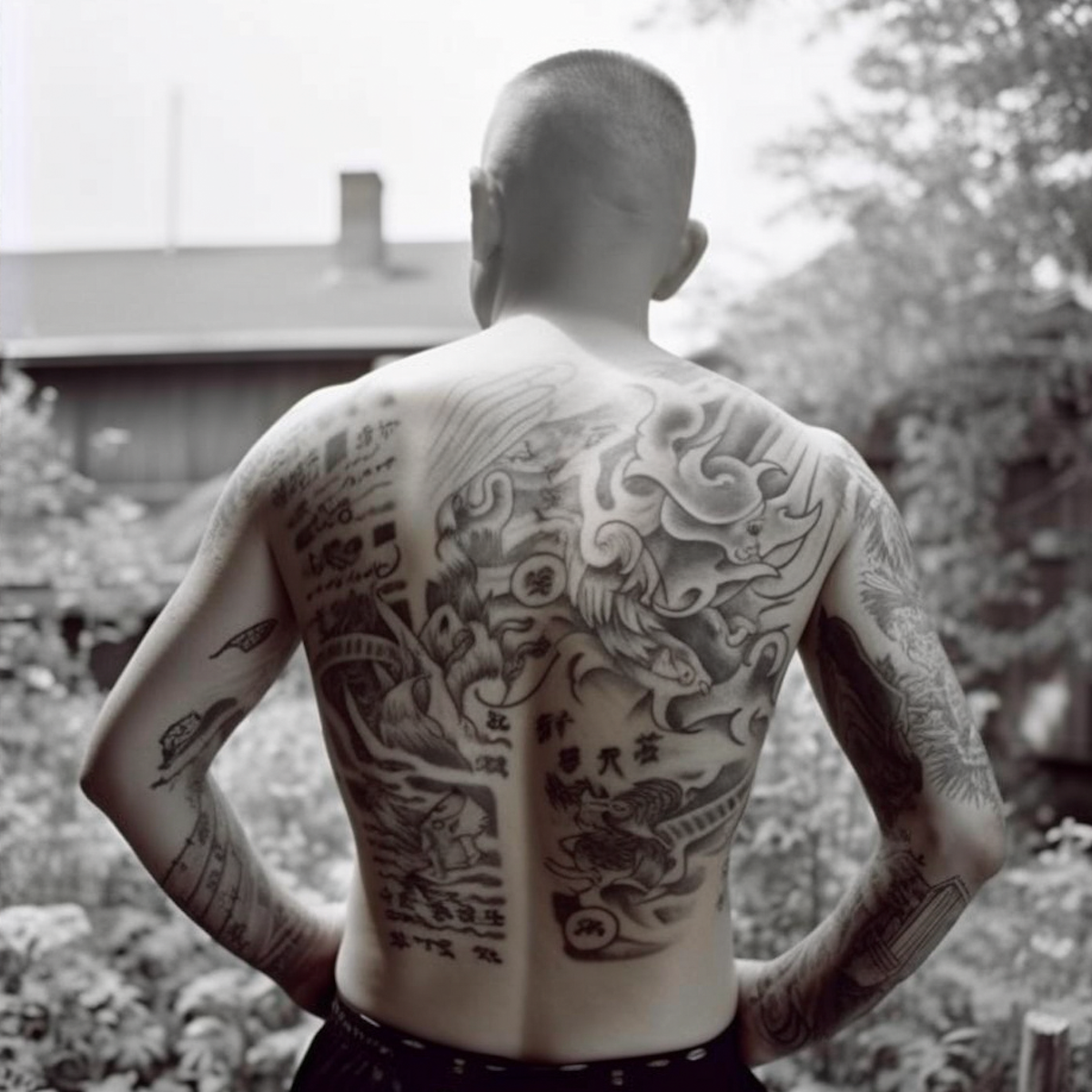 Back Tattoo #60