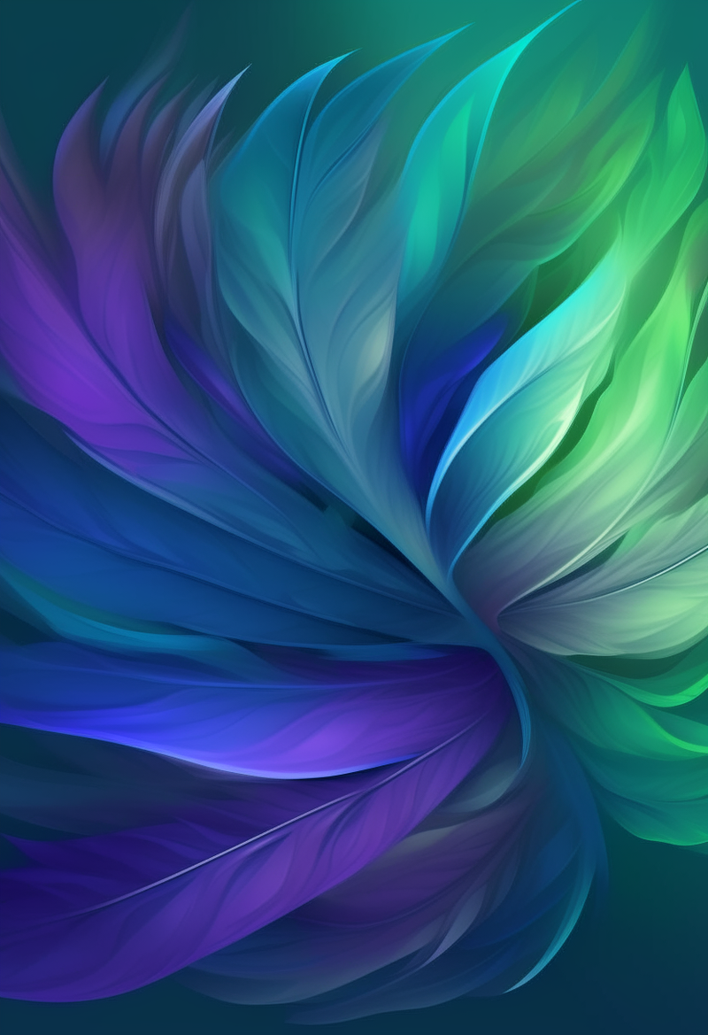 Leaf in the wind