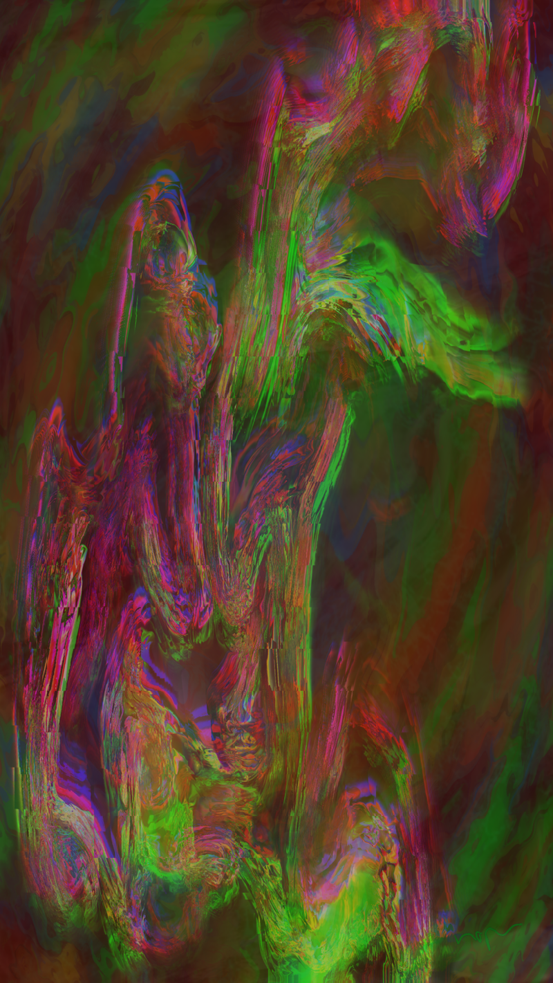 Flowing Landscape with Intuitive Energy