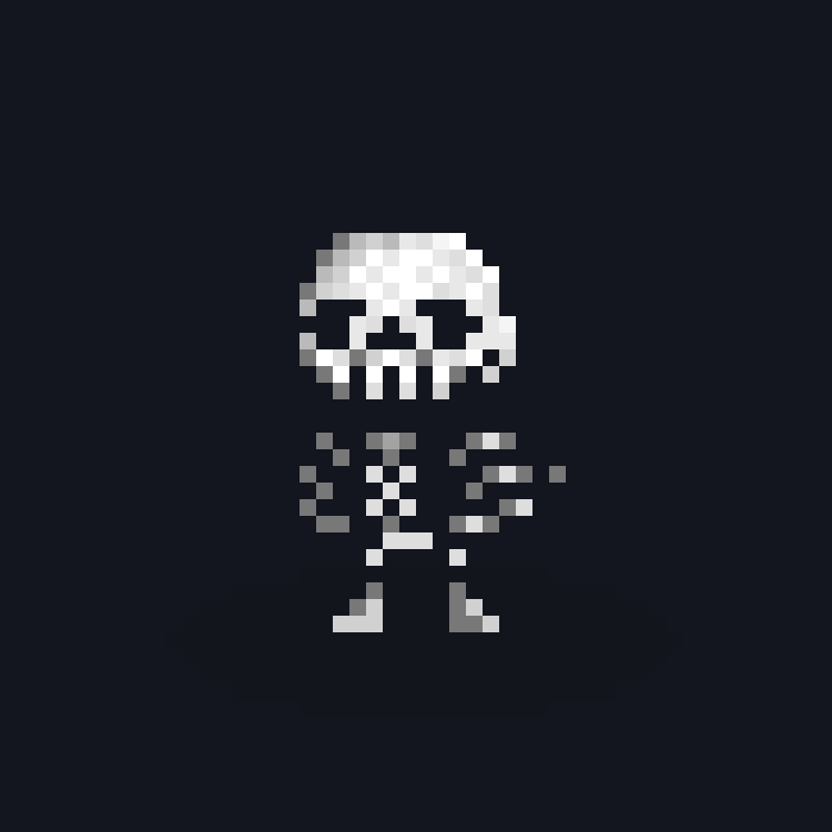 Cat odd skull #38