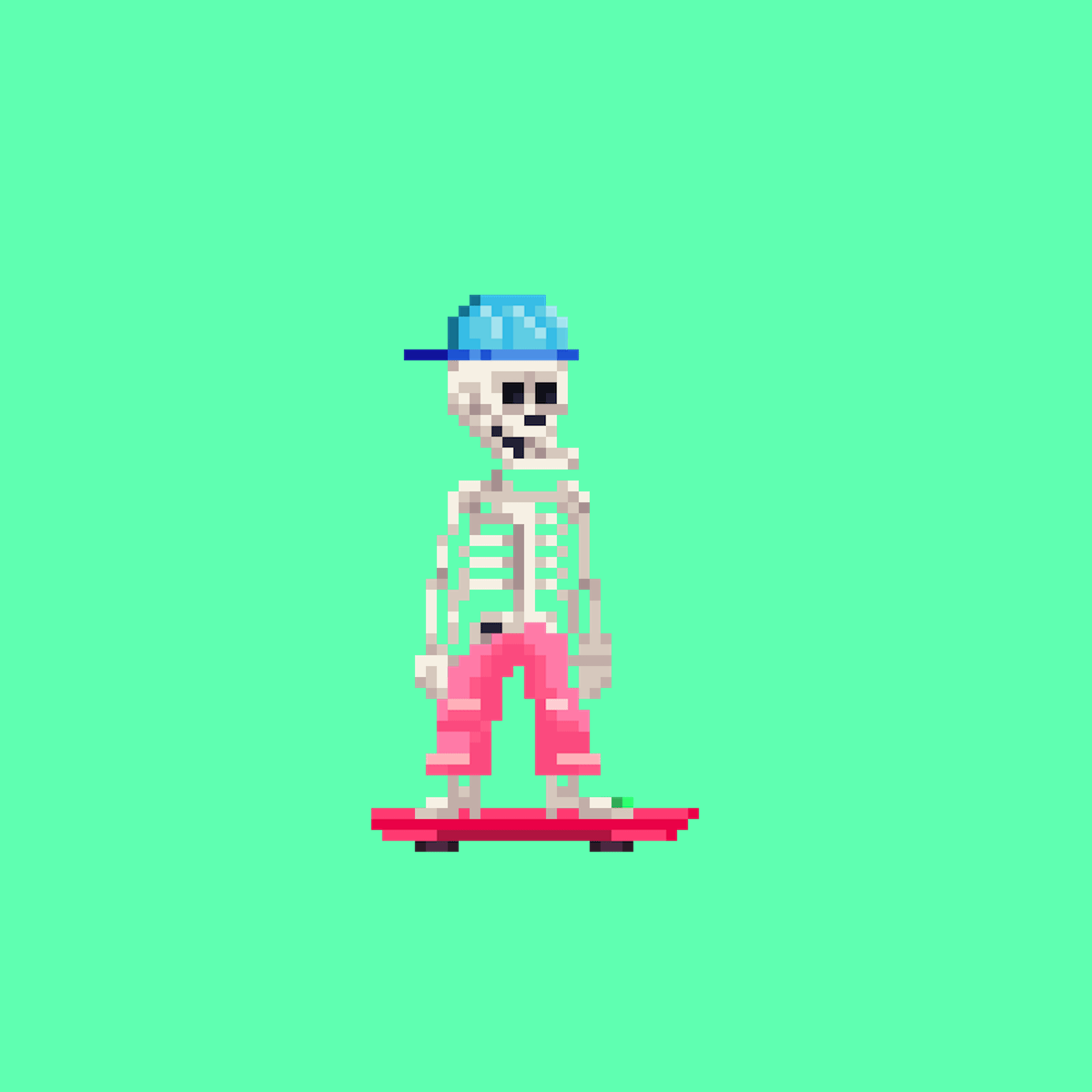 Skating bones #1266