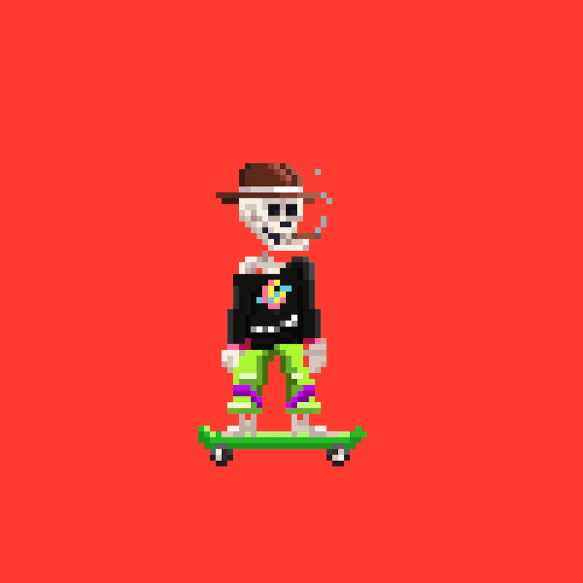 Skating bones #1439