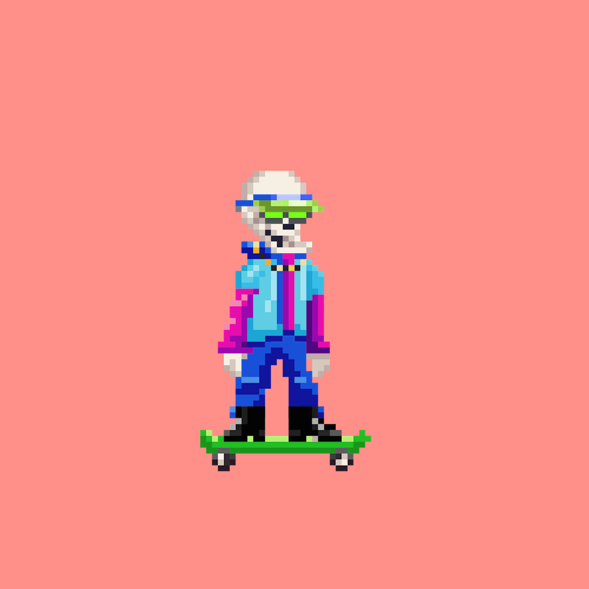 Skating bones #1502