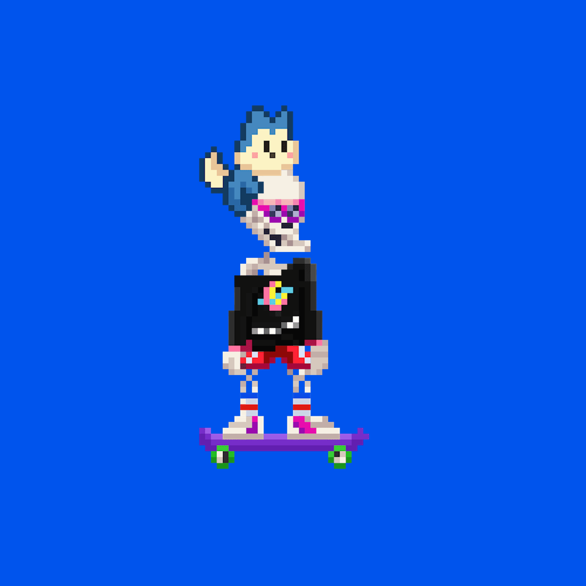 Skating bones #1965