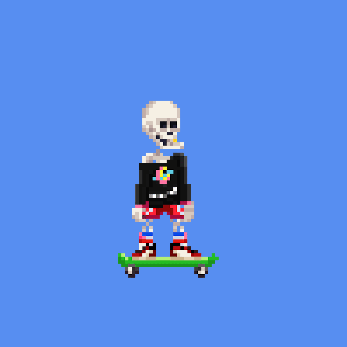 Skating bones #454