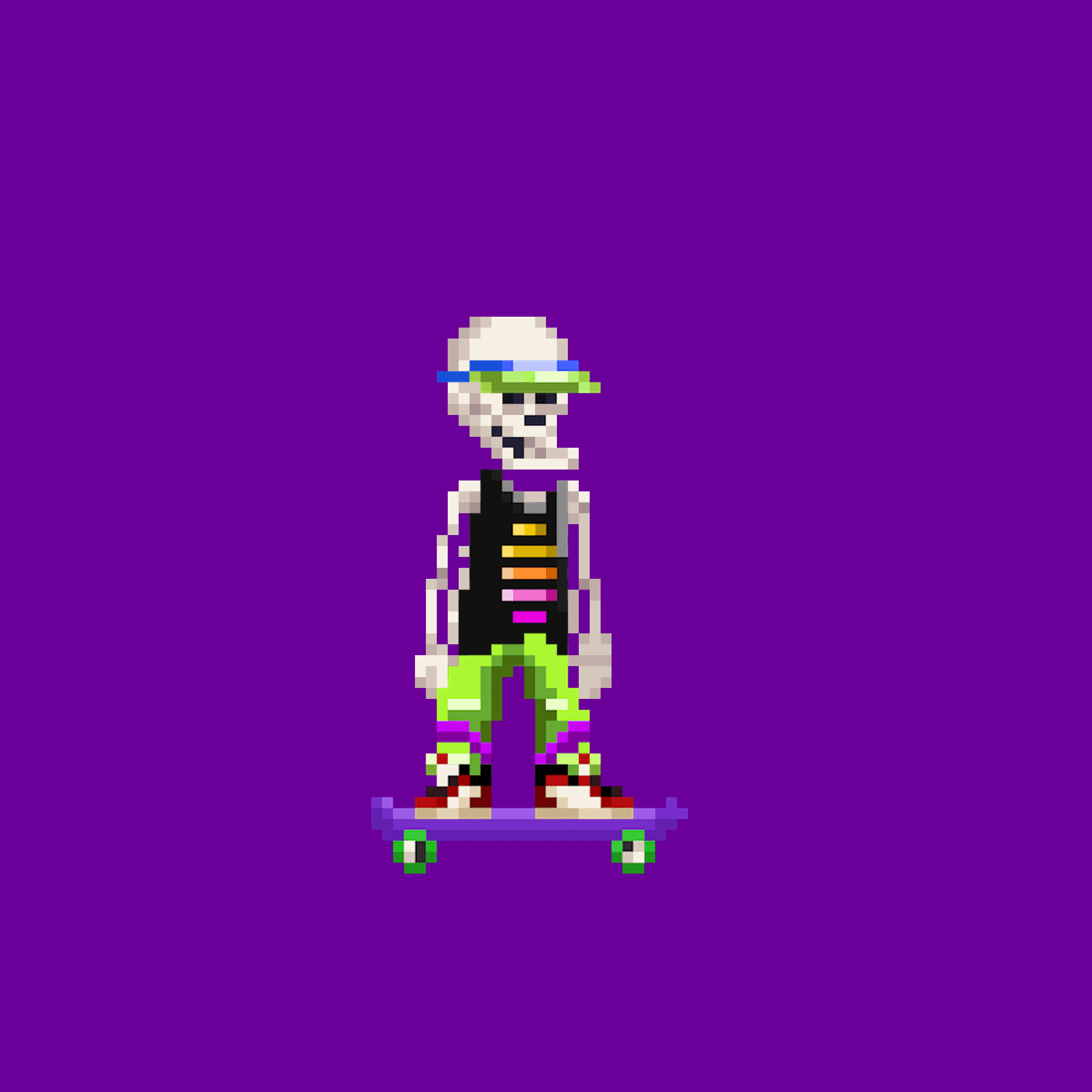 Skating bones #866
