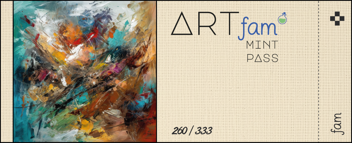 Art Fam Mint Pass #260