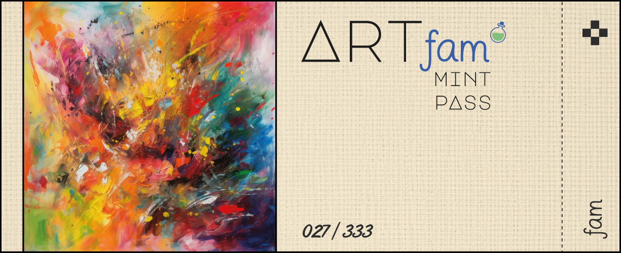 Art Fam Mint Pass #27