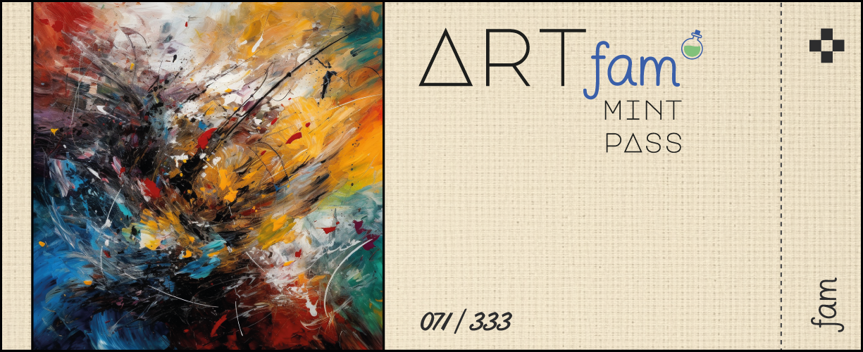 Art Fam Mint Pass #71