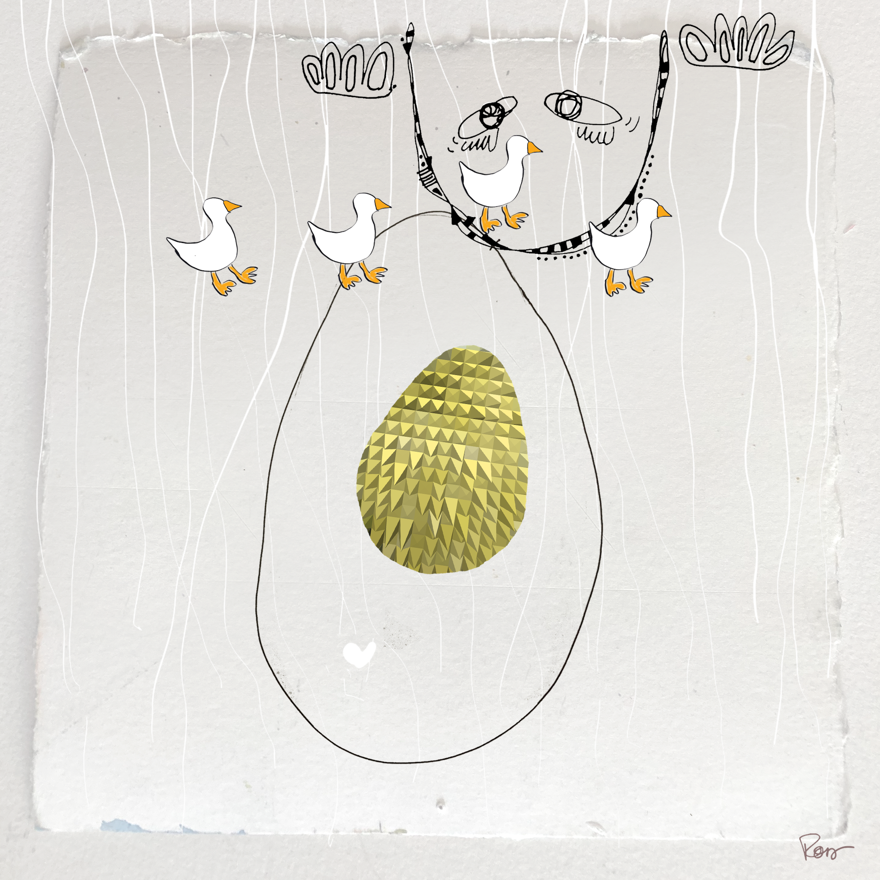 #173 : L'EGGacy 2 by Karrie Ross 