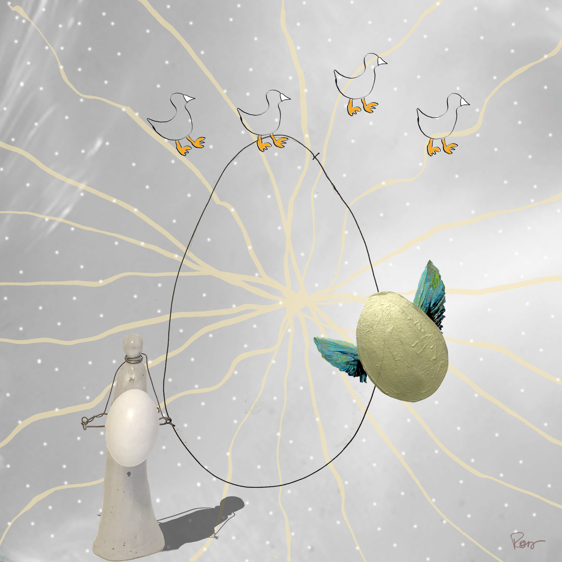 #205 : L'EGGacy 2 by Karrie Ross 