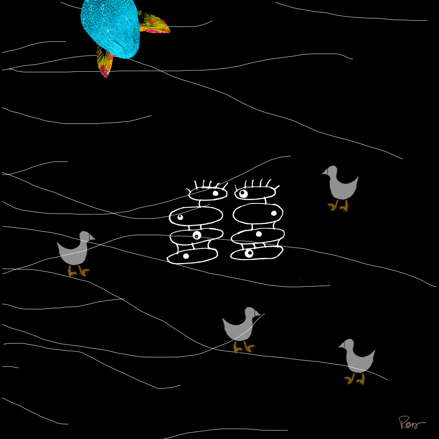 #206 : L'EGGacy 2 by Karrie Ross 