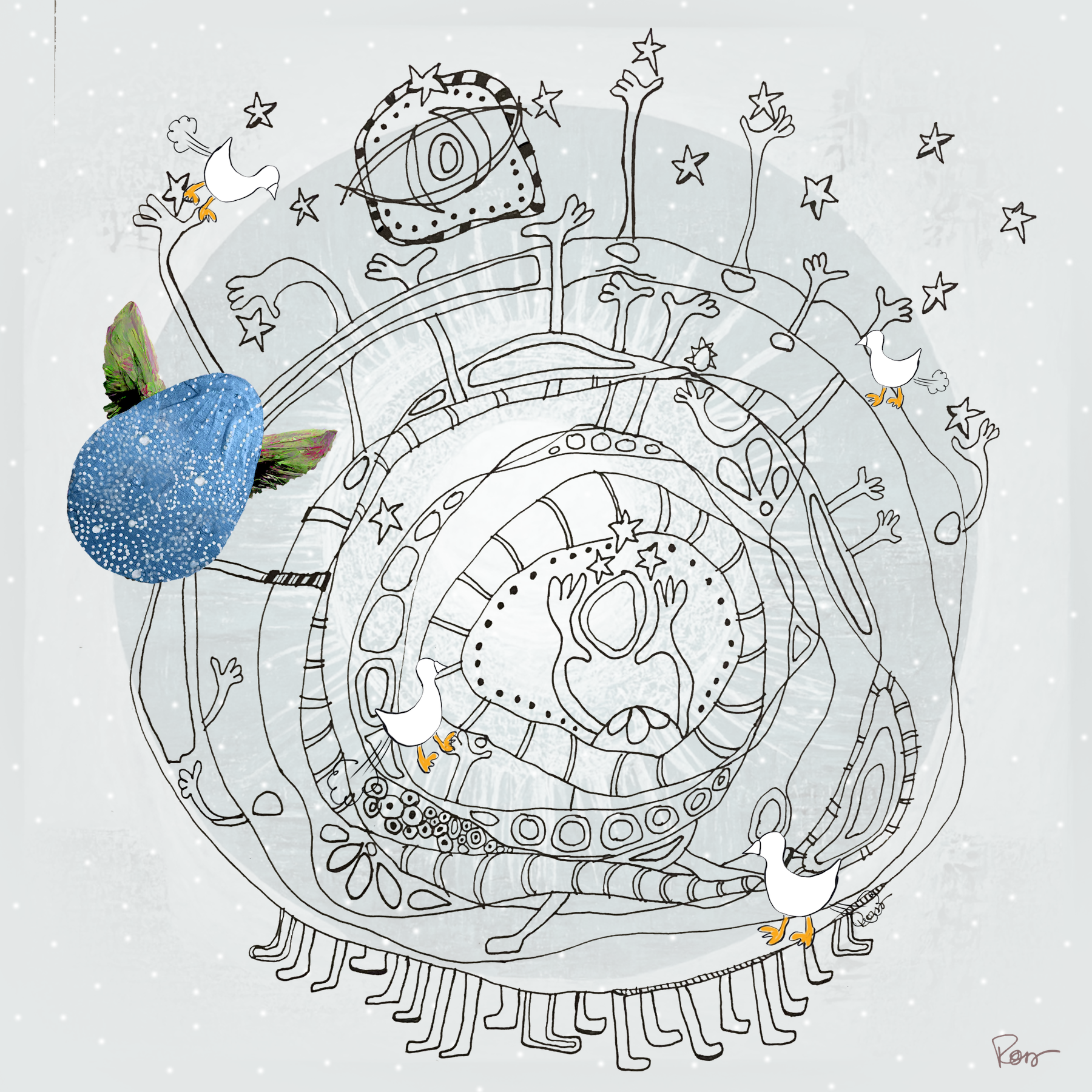 #256 : L'EGGacy 2 by Karrie Ross 