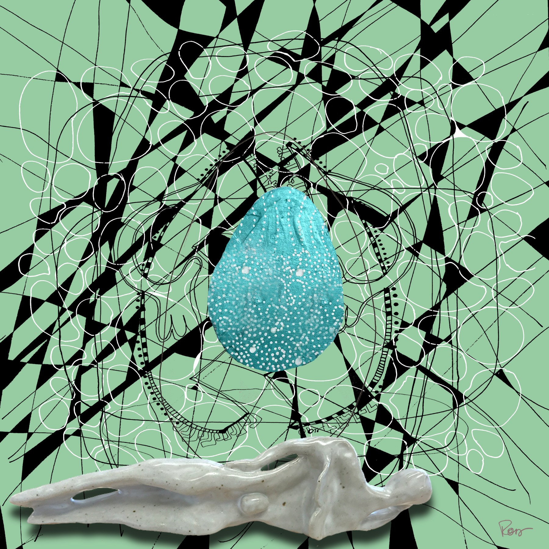 #267 : L'EGGacy 2 by Karrie Ross 