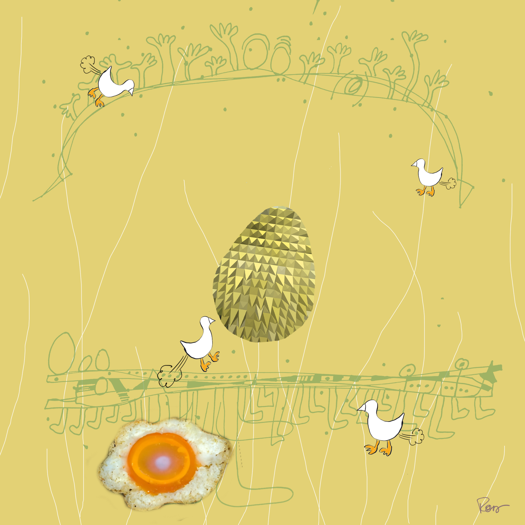 #33 : L'EGGacy 2 by Karrie Ross 