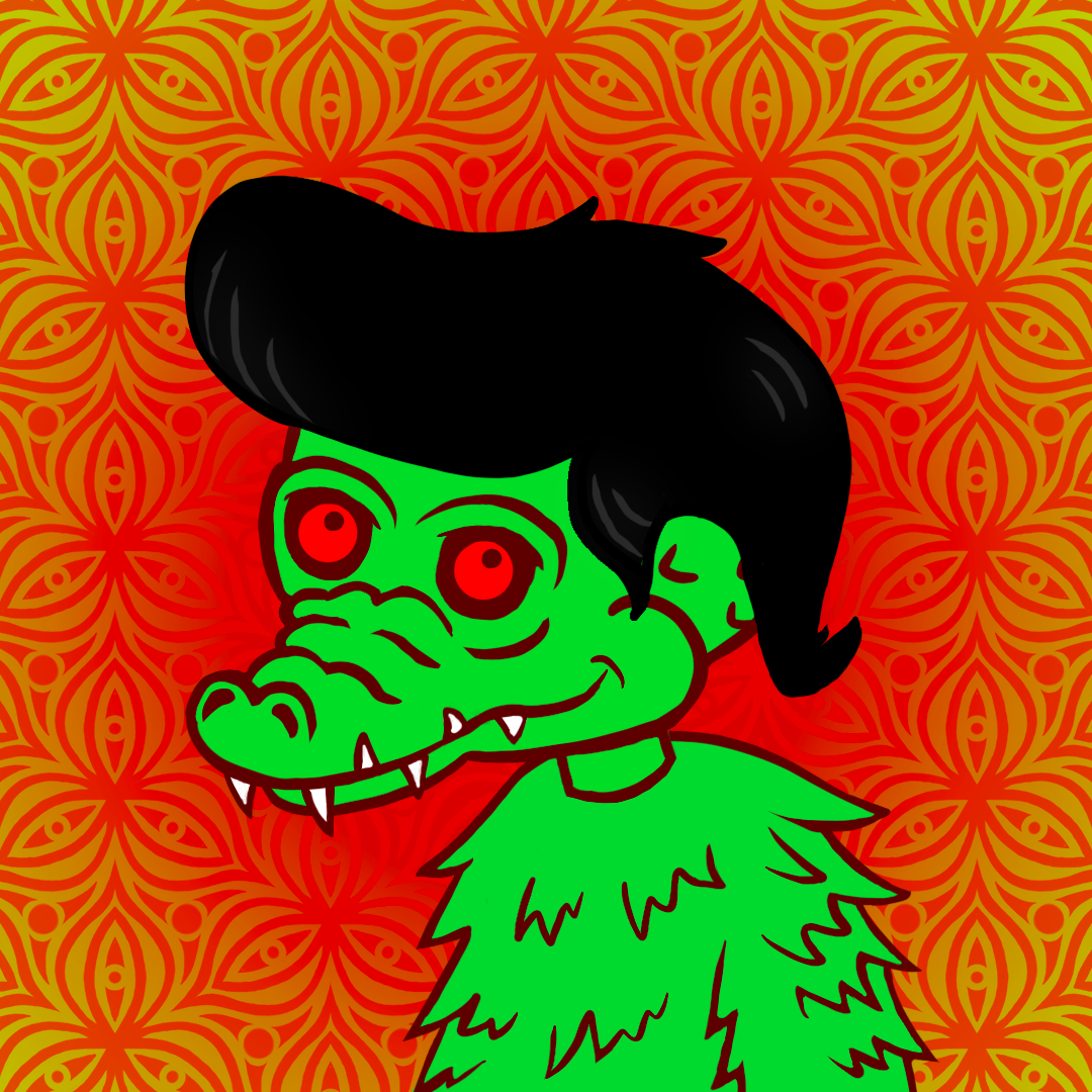 Psychedelic Swamp Squad #229