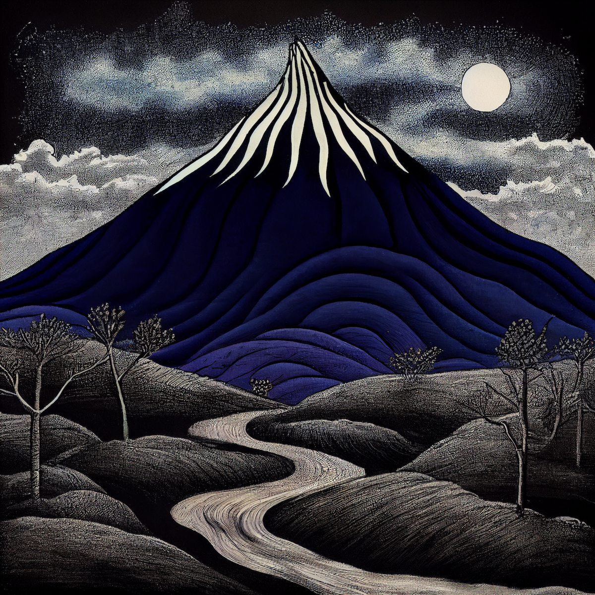 Ukiyo-e Landscape by Warwick #219