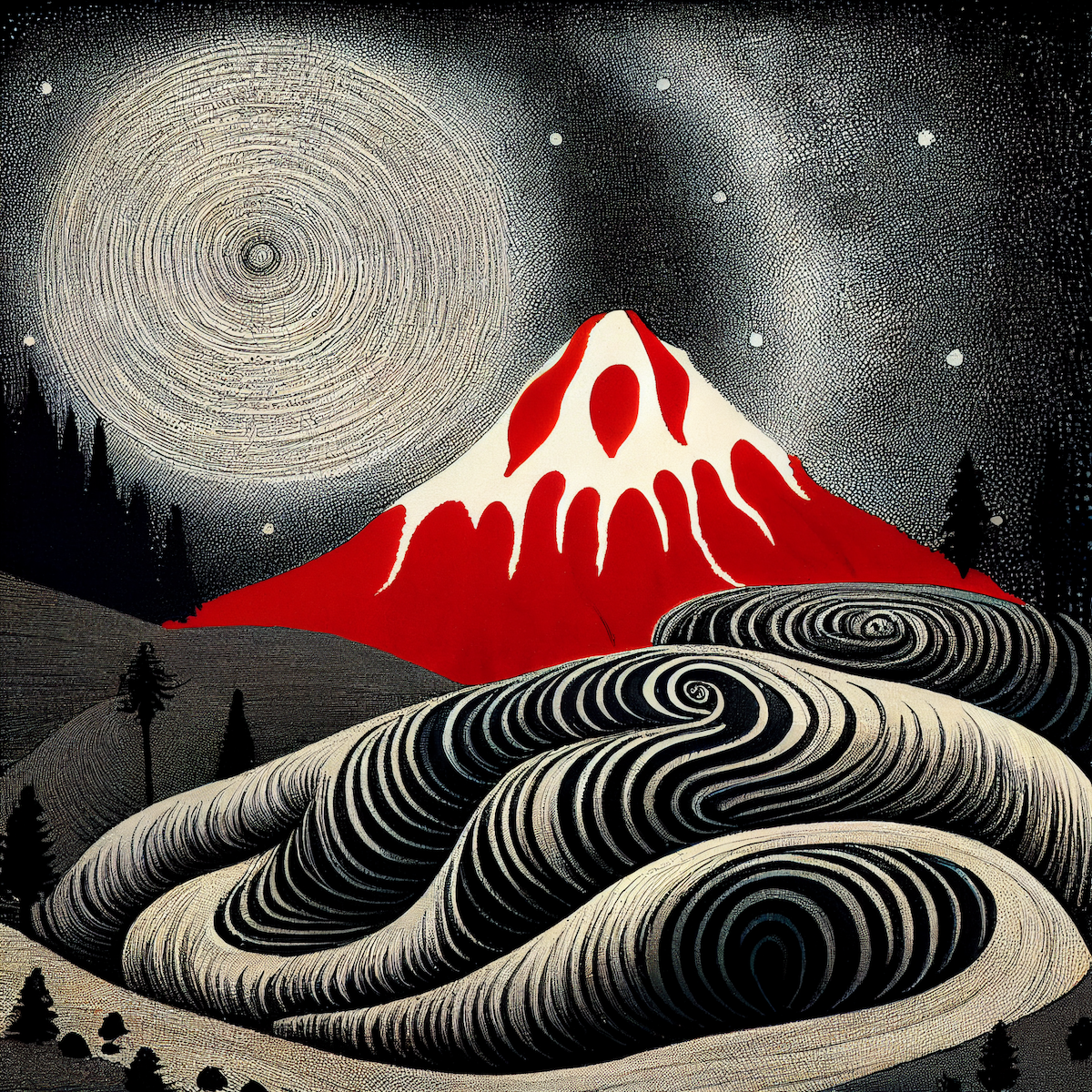 Ukiyo-e Landscape by Warwick #23