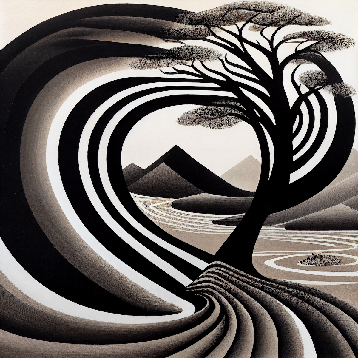 Ukiyo-e Landscape by Warwick #284