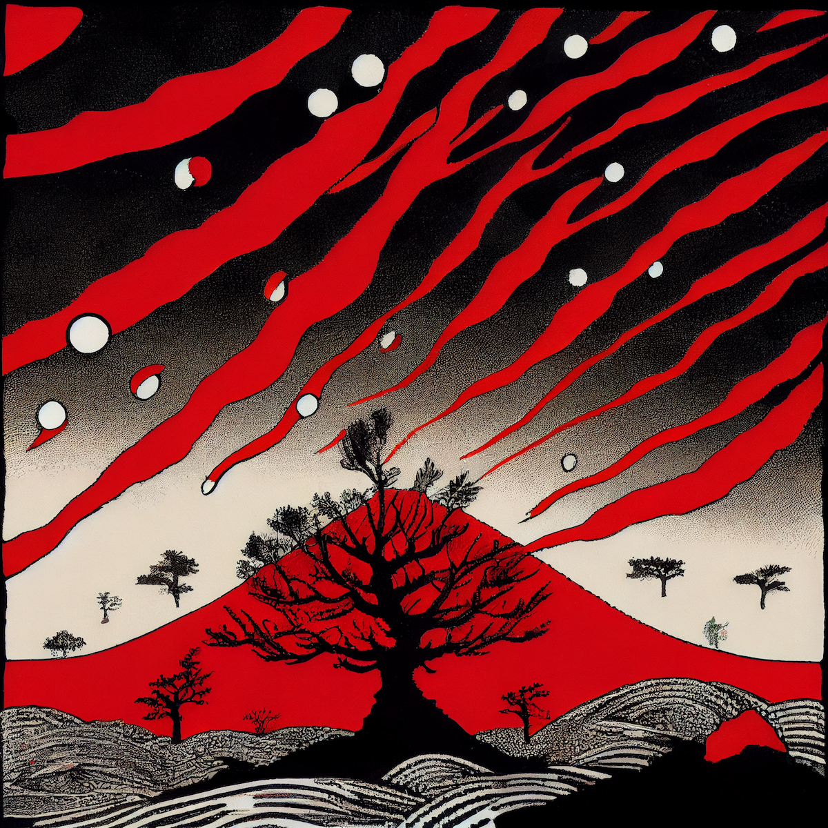 Ukiyo-e Landscape by Warwick #292