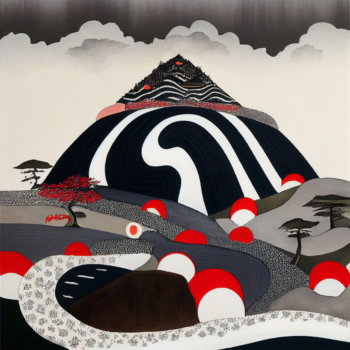 Ukiyo-e Landscape by Warwick #297