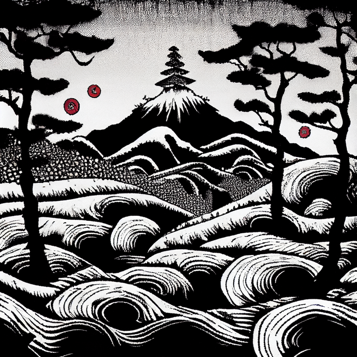 Ukiyo-e Landscape by Warwick #30