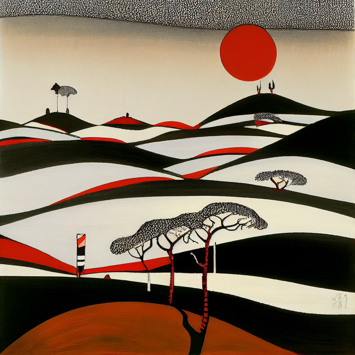 Ukiyo-e Landscape by Warwick #326