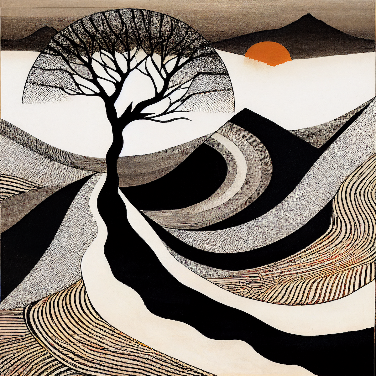 Ukiyo-e Landscape by Warwick #327