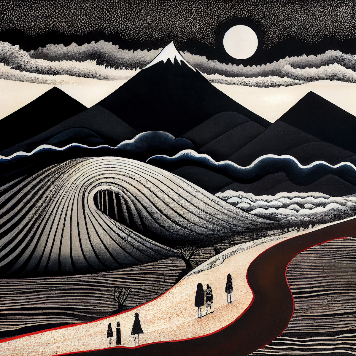 Ukiyo-e Landscape by Warwick #36