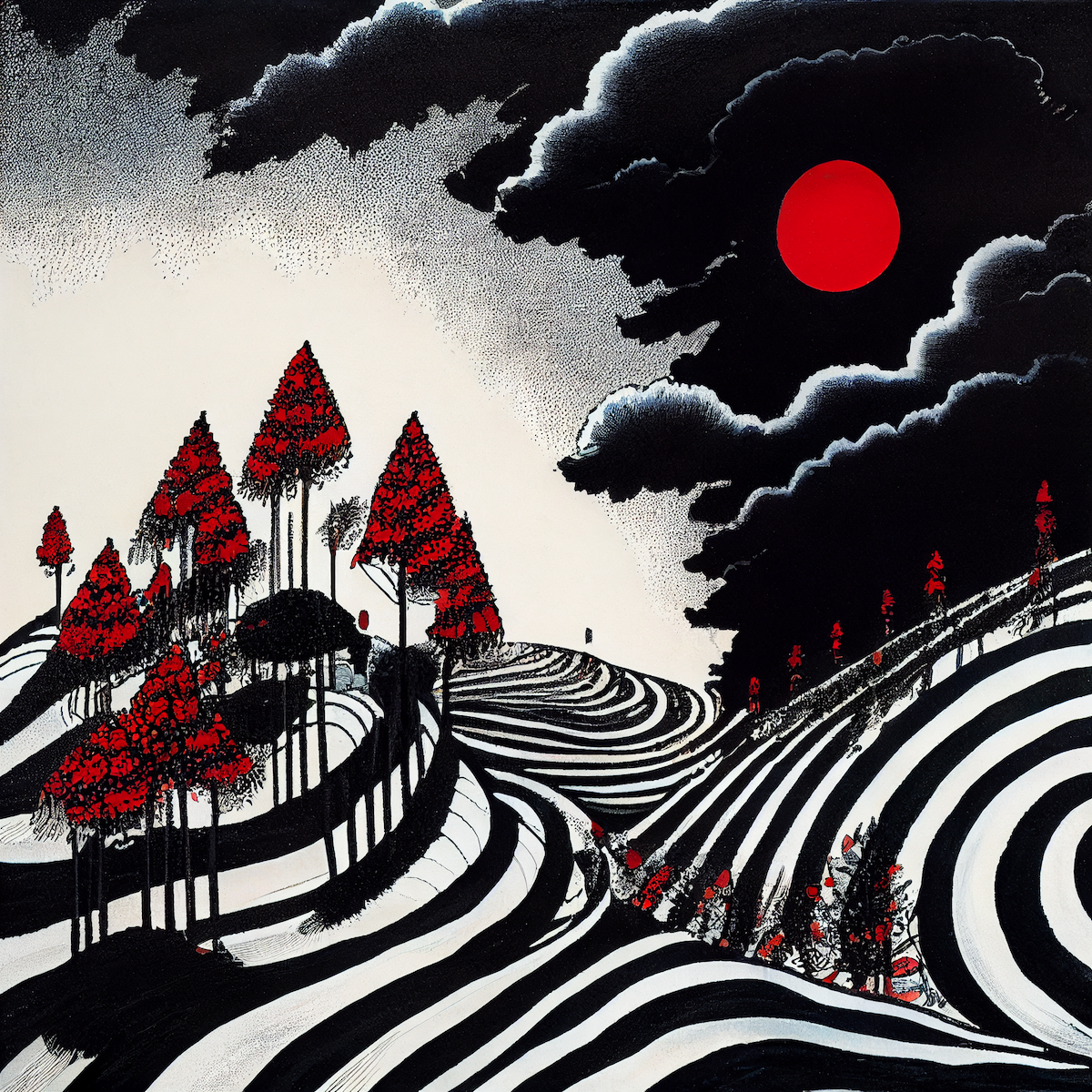Ukiyo-e Landscape by Warwick #399