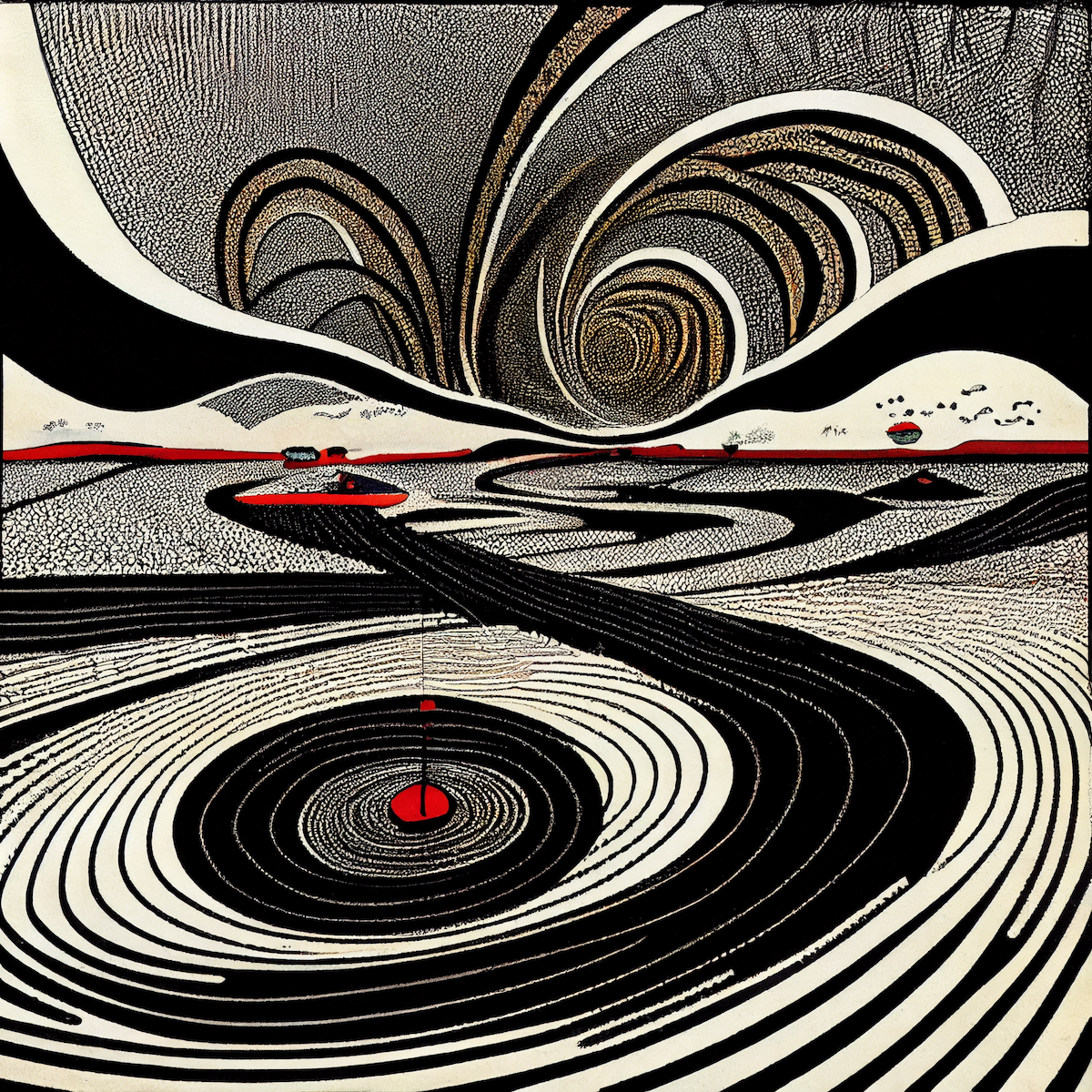 Ukiyo-e Landscape by Warwick #46