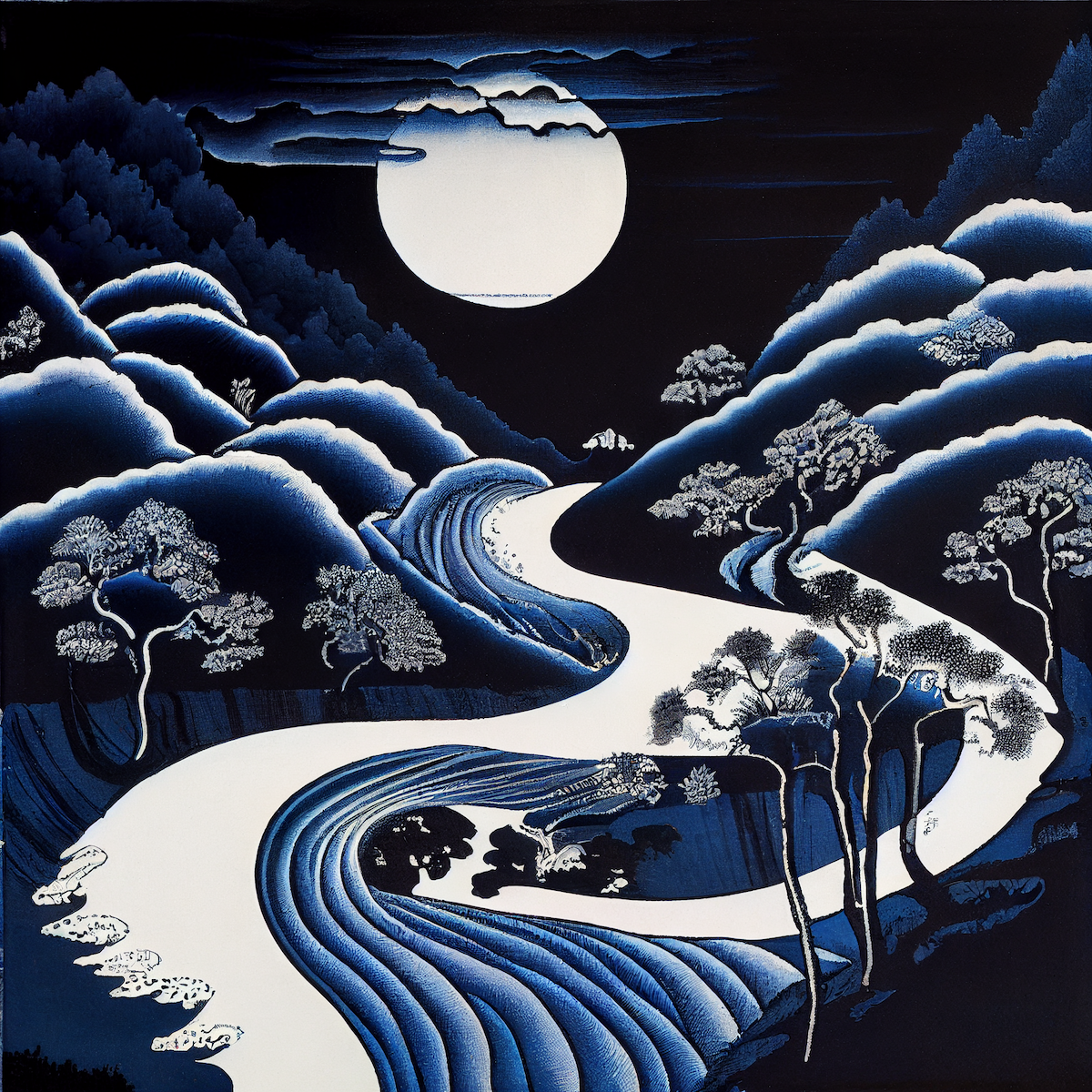 Ukiyo-e Landscape by Warwick #57