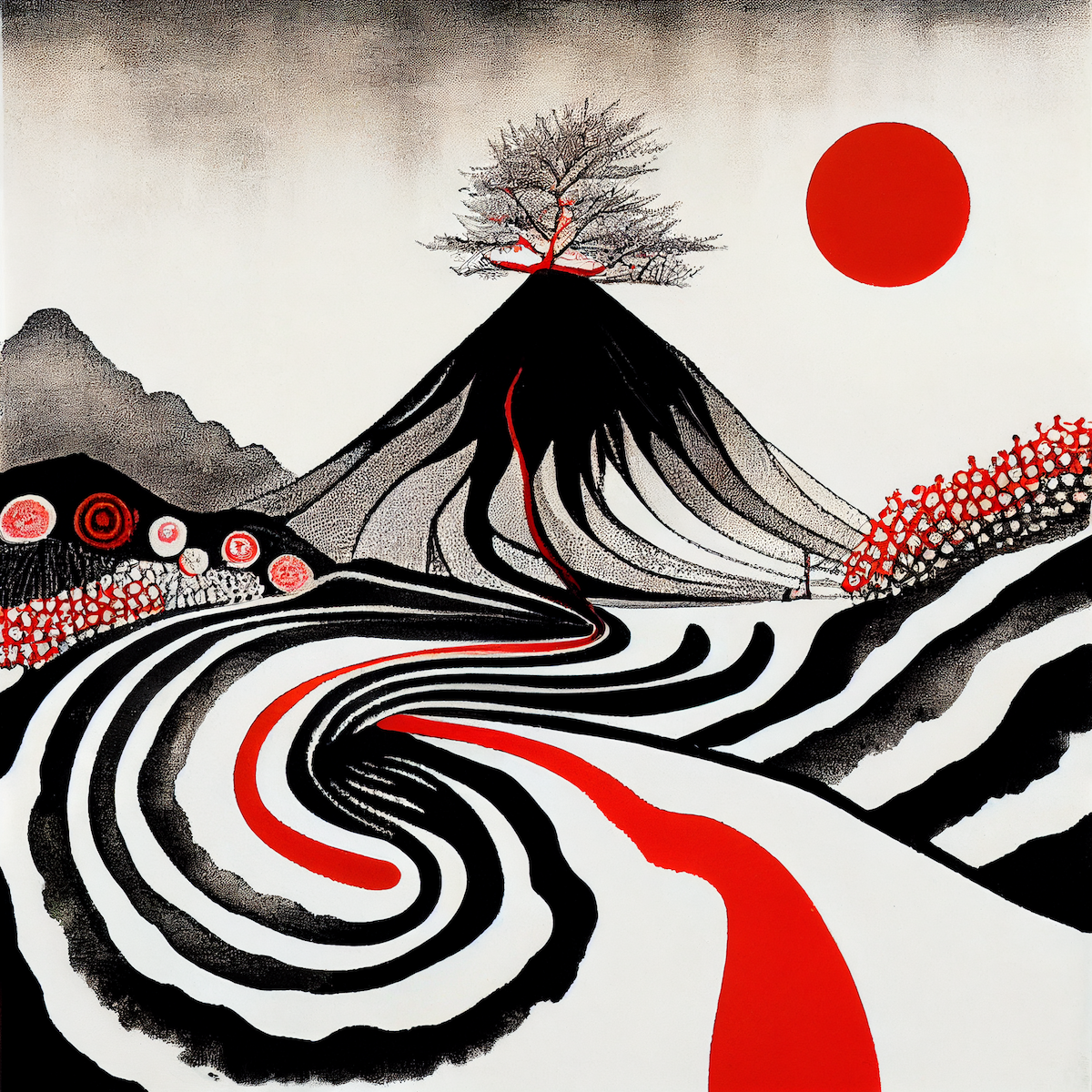 Ukiyo-e Landscape by Warwick #583