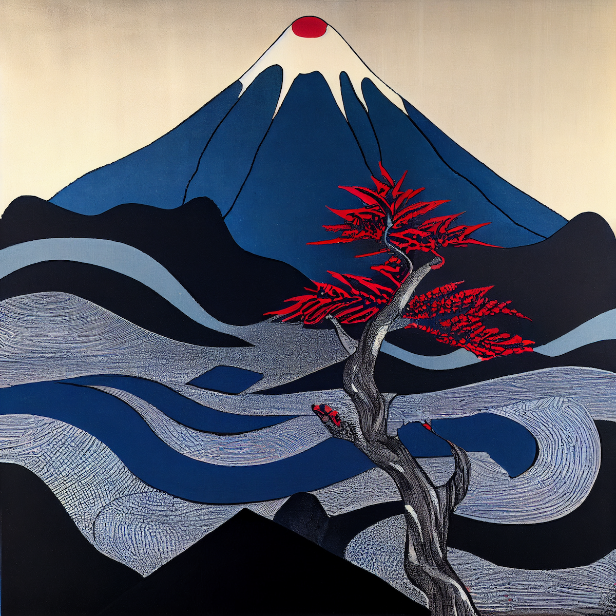 Ukiyo-e Landscape by Warwick #69
