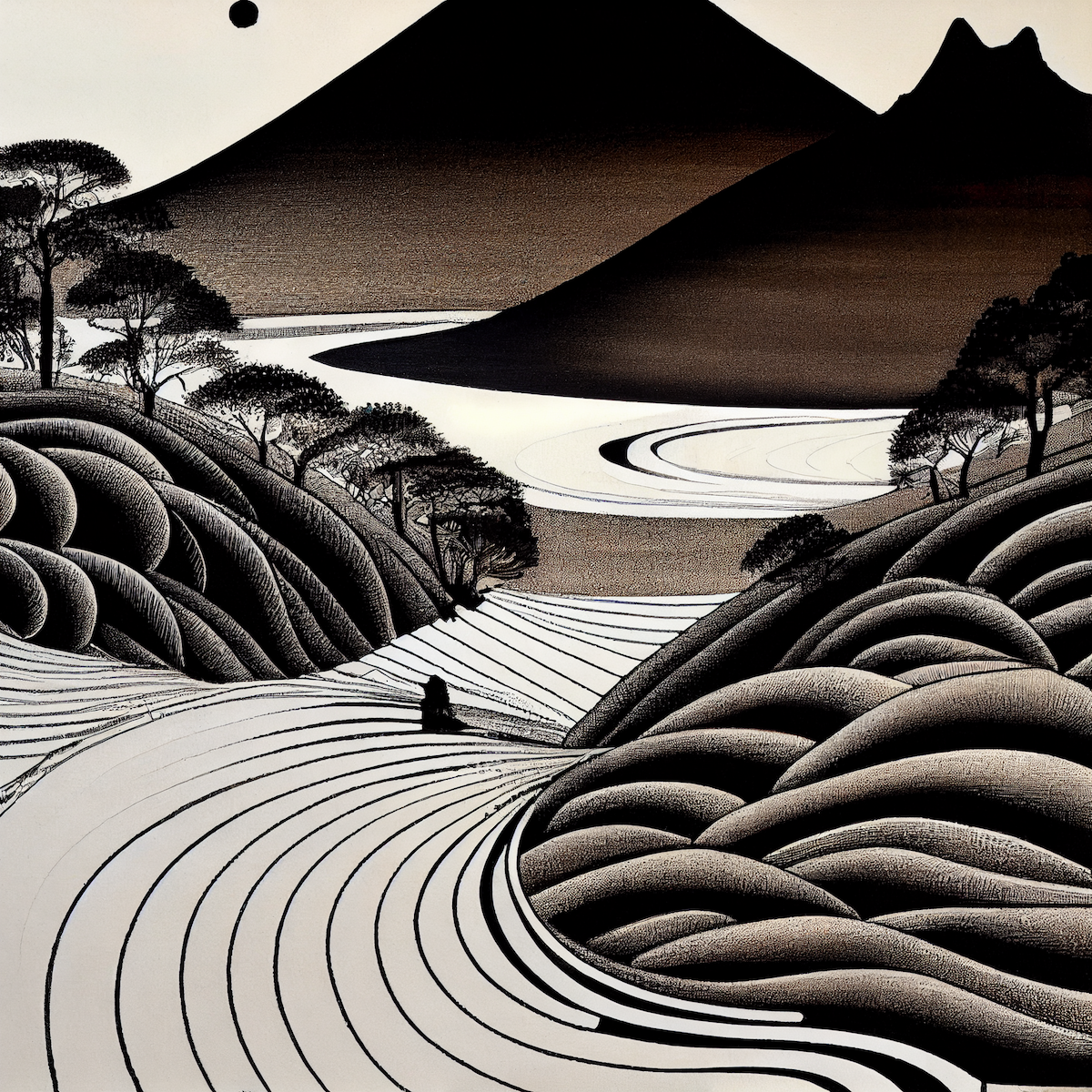 Ukiyo-e Landscape by Warwick #91