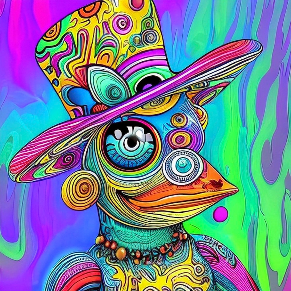 Colourful Penguin Club #100