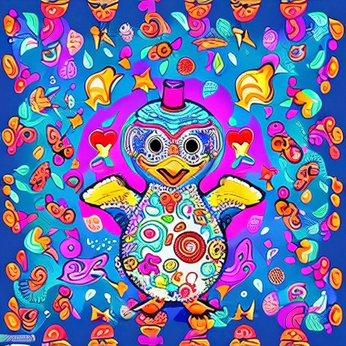 Colourful Penguin Club #103