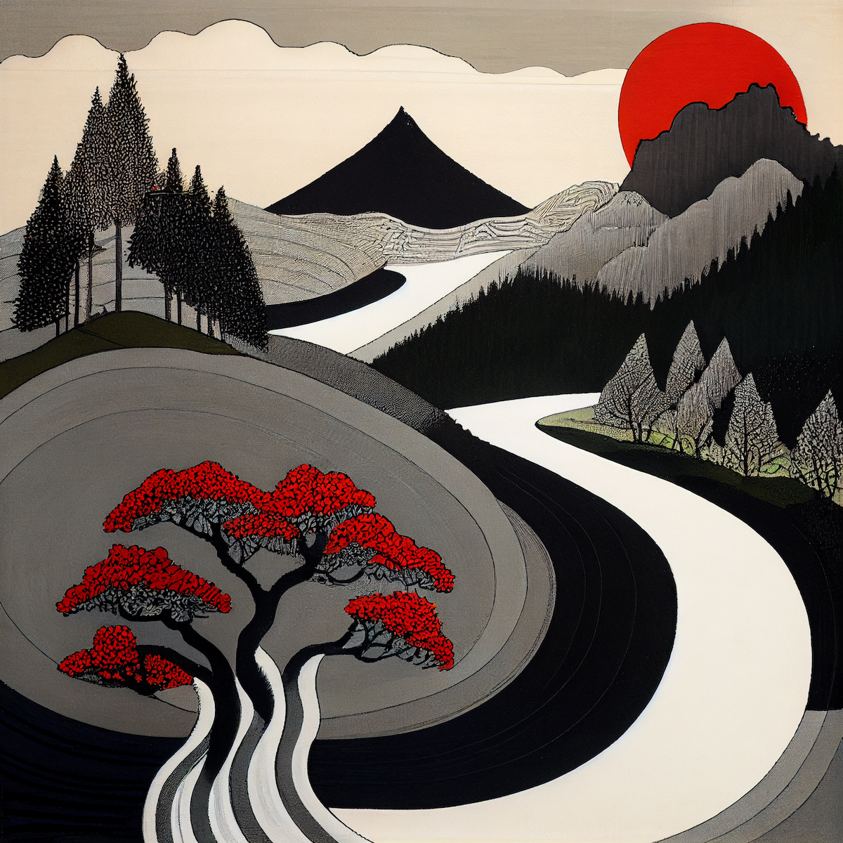 Abstract Landscape by chd11 #360