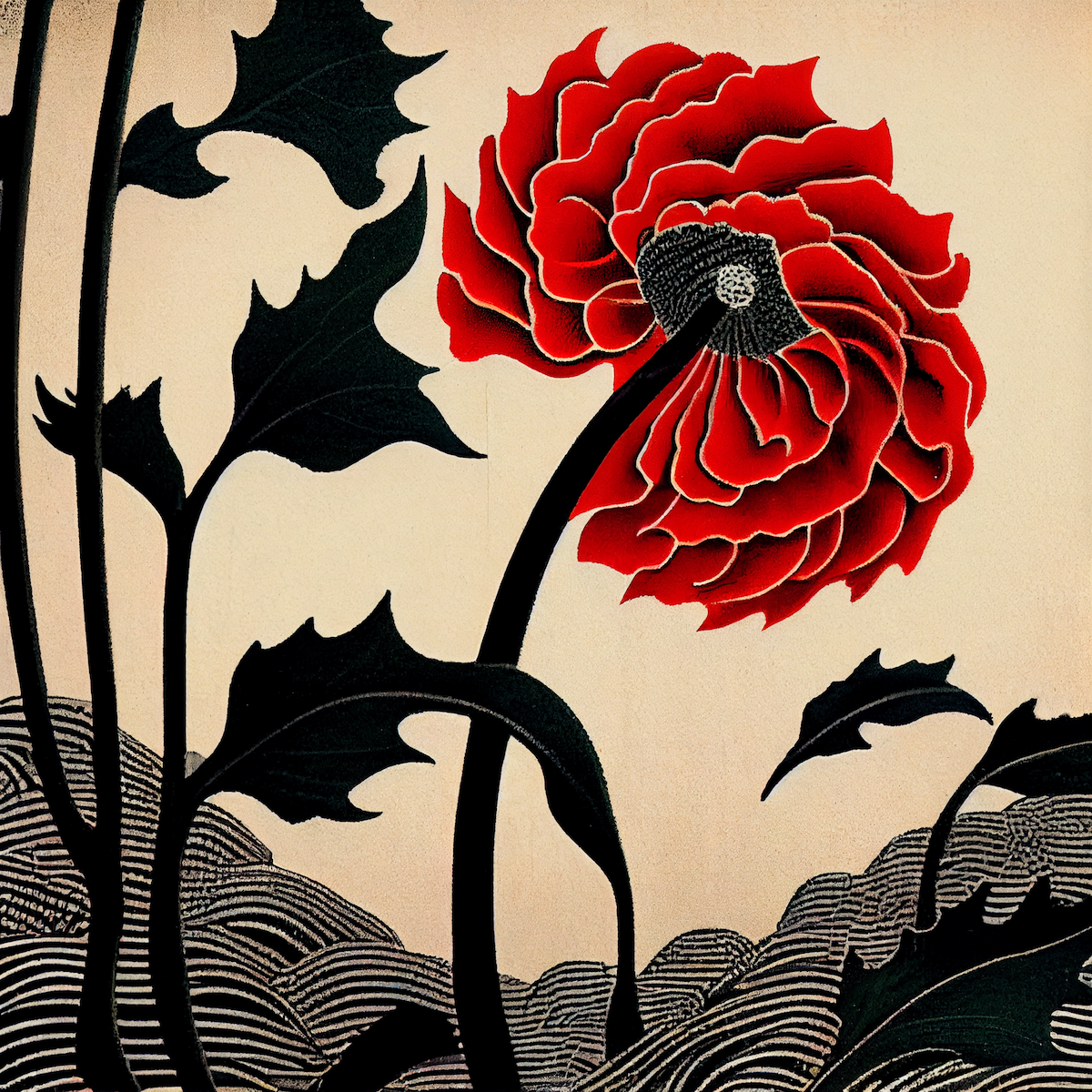Obake Flower by Warwick #109