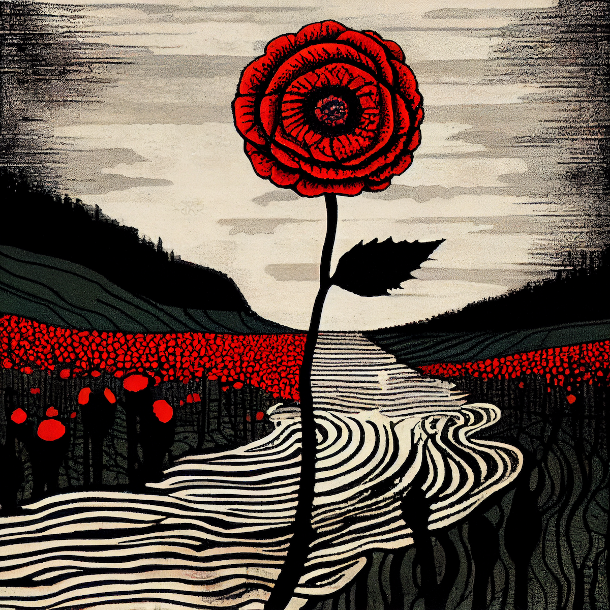 Obake Flower by Warwick #878