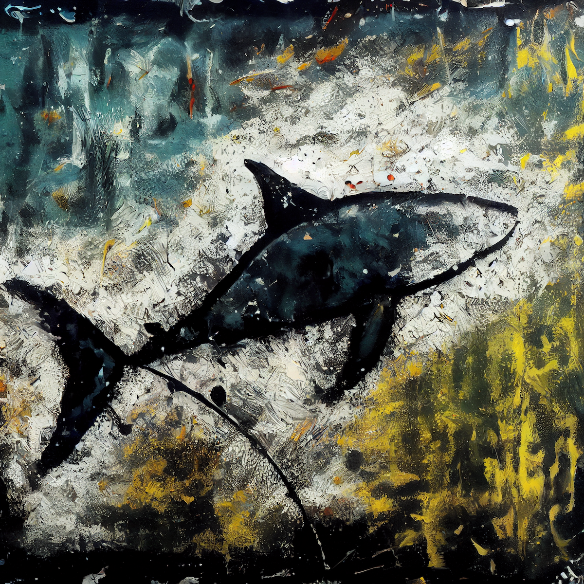 Abstract Shark by Kimi #229