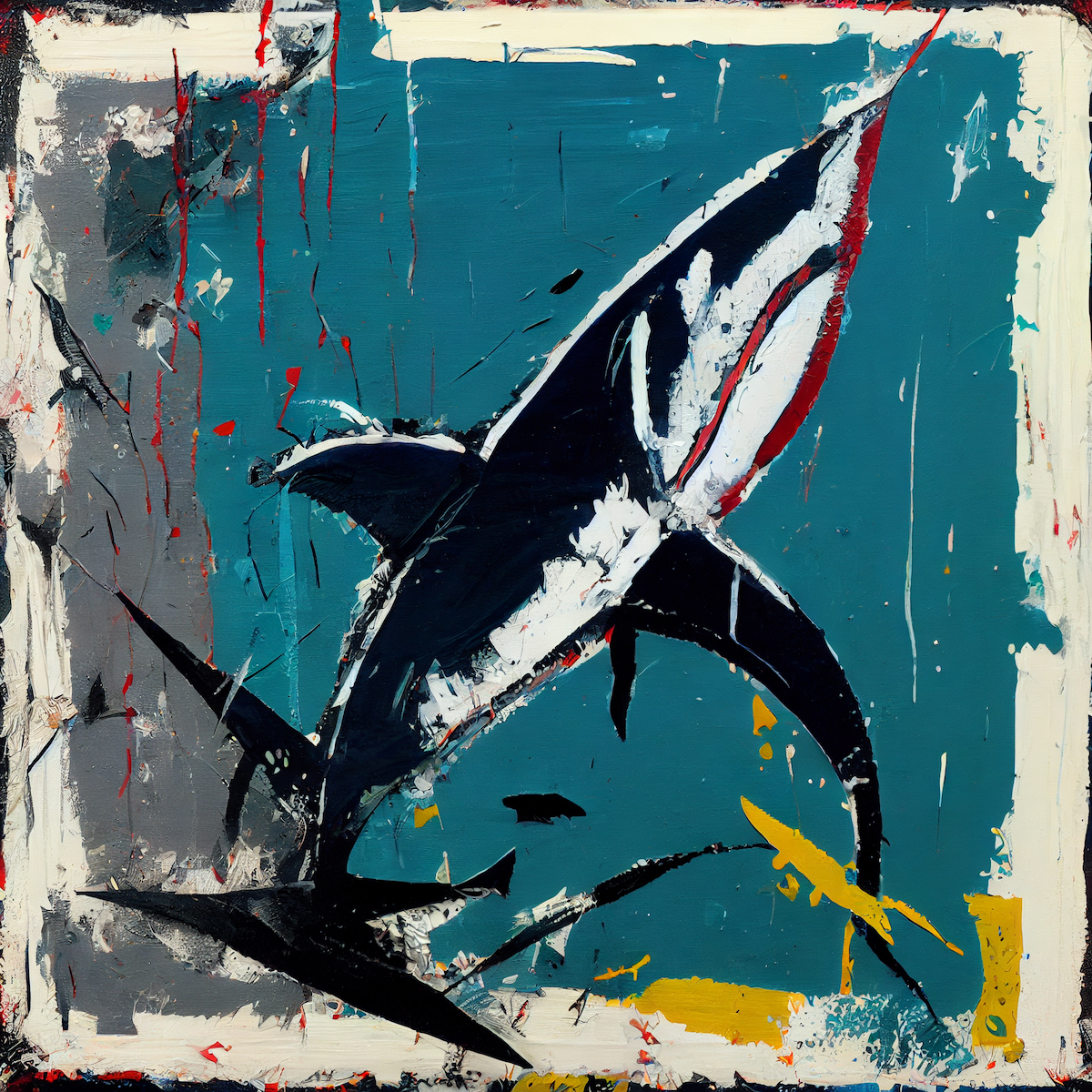 Abstract Shark by Kimi #293