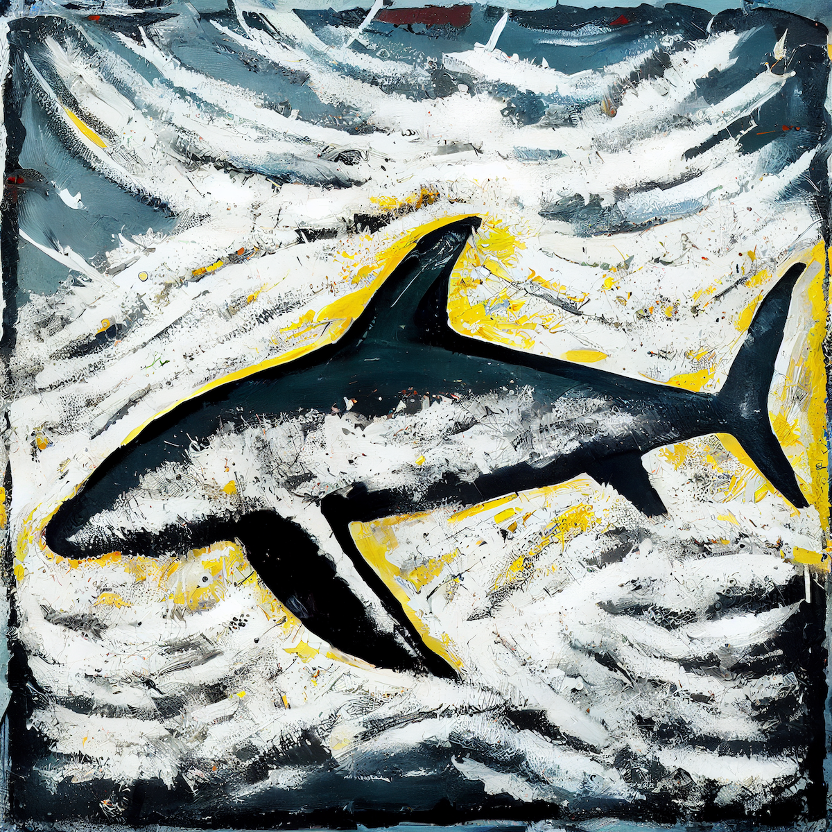 Abstract Shark by Kimi #300