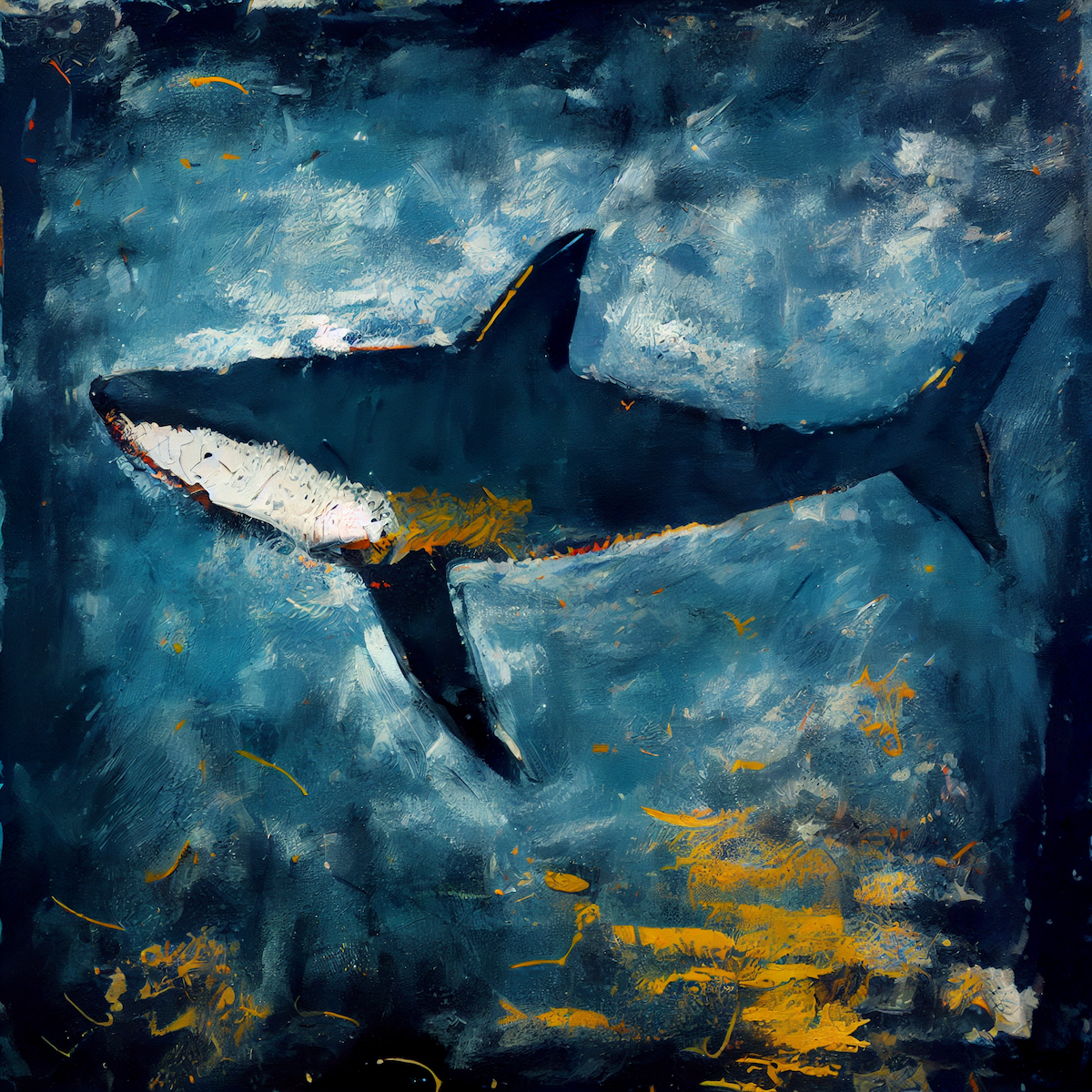 Abstract Shark by Kimi #302
