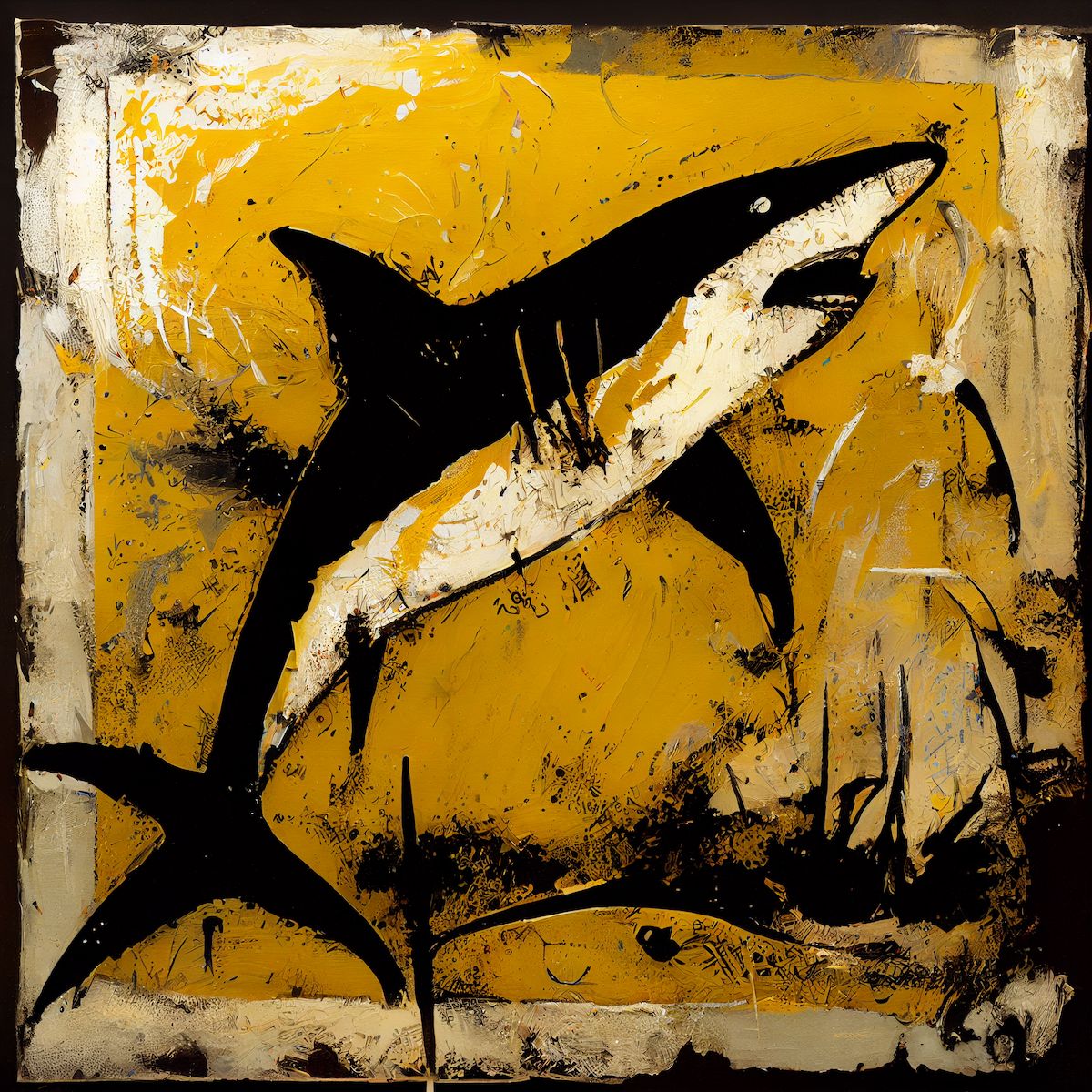 Abstract Shark by Kimi #304
